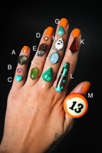 Load image into Gallery viewer, Custom Sterling Silver Crystal Ring | Made to Order