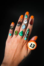 Load image into Gallery viewer, Custom Sterling Silver Crystal Ring | Made to Order