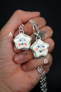 HB x Floresinsecta Sterling Silver Hand-painted Moody Star Necklace