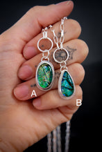 Load image into Gallery viewer, Sterling Silver Opal Necklace
