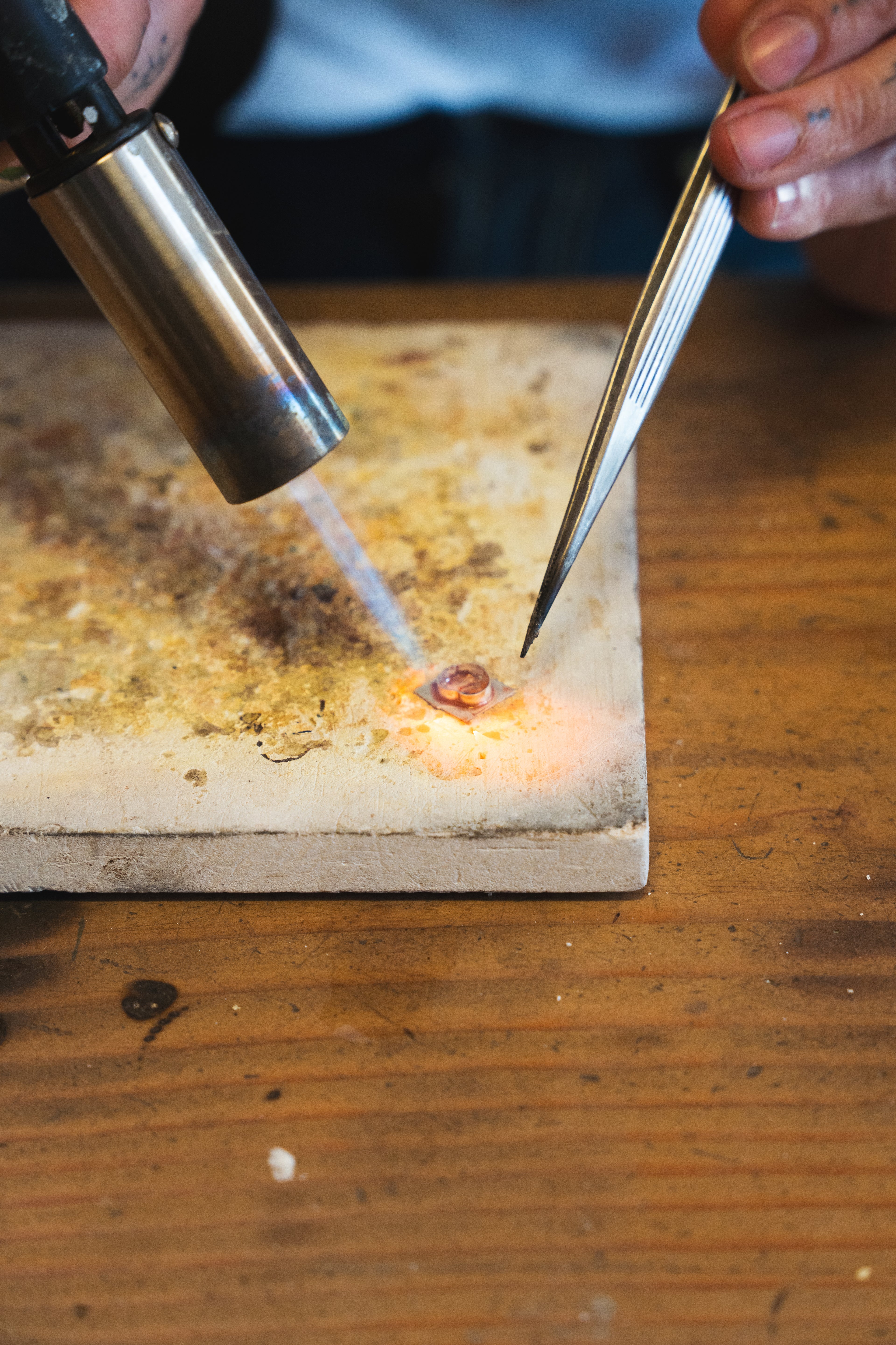 Private One on One Single Stone Ring Silversmith Workshop $150 Total- Deposit Only