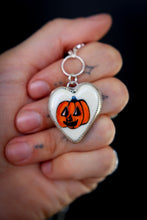 Load image into Gallery viewer, HB X FLORESINSECTA Sterling Silver Halloween Pumpkin Necklace

