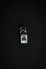 Load image into Gallery viewer, Sterling Silver Ace of Hearts Charm
