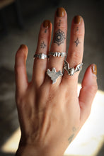 Load image into Gallery viewer, Sterling Silver Bat Ring - Made to Size
