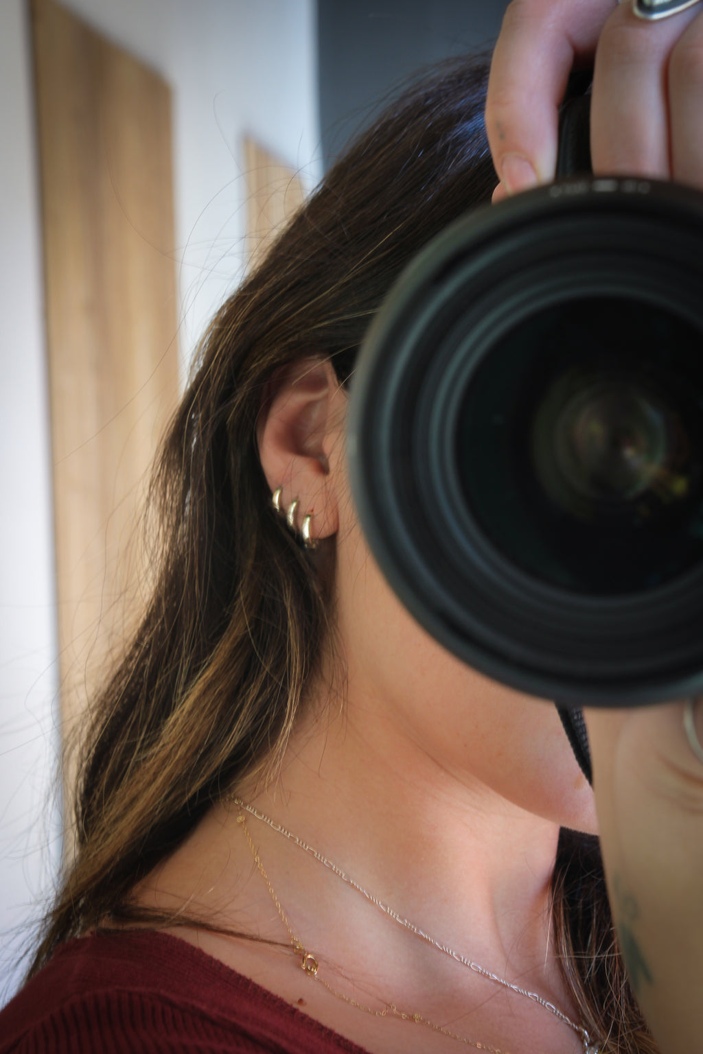 Sterling Silver Huggie Earrings