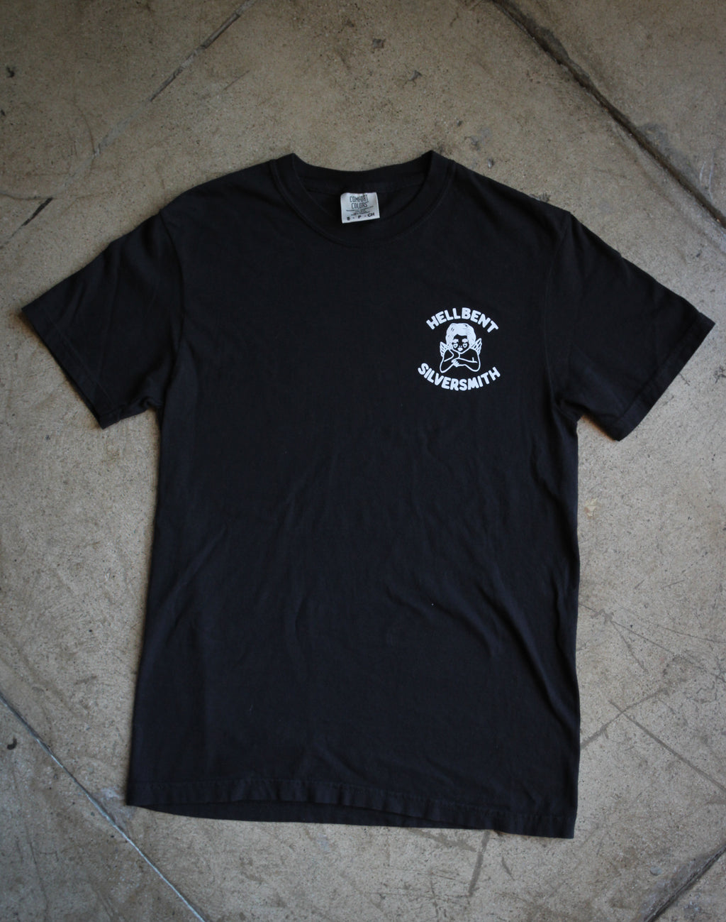 HB Metal Tee Black