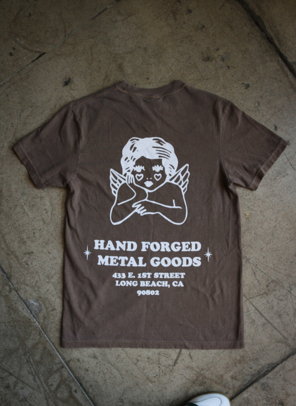 HB Metal Tee Brown