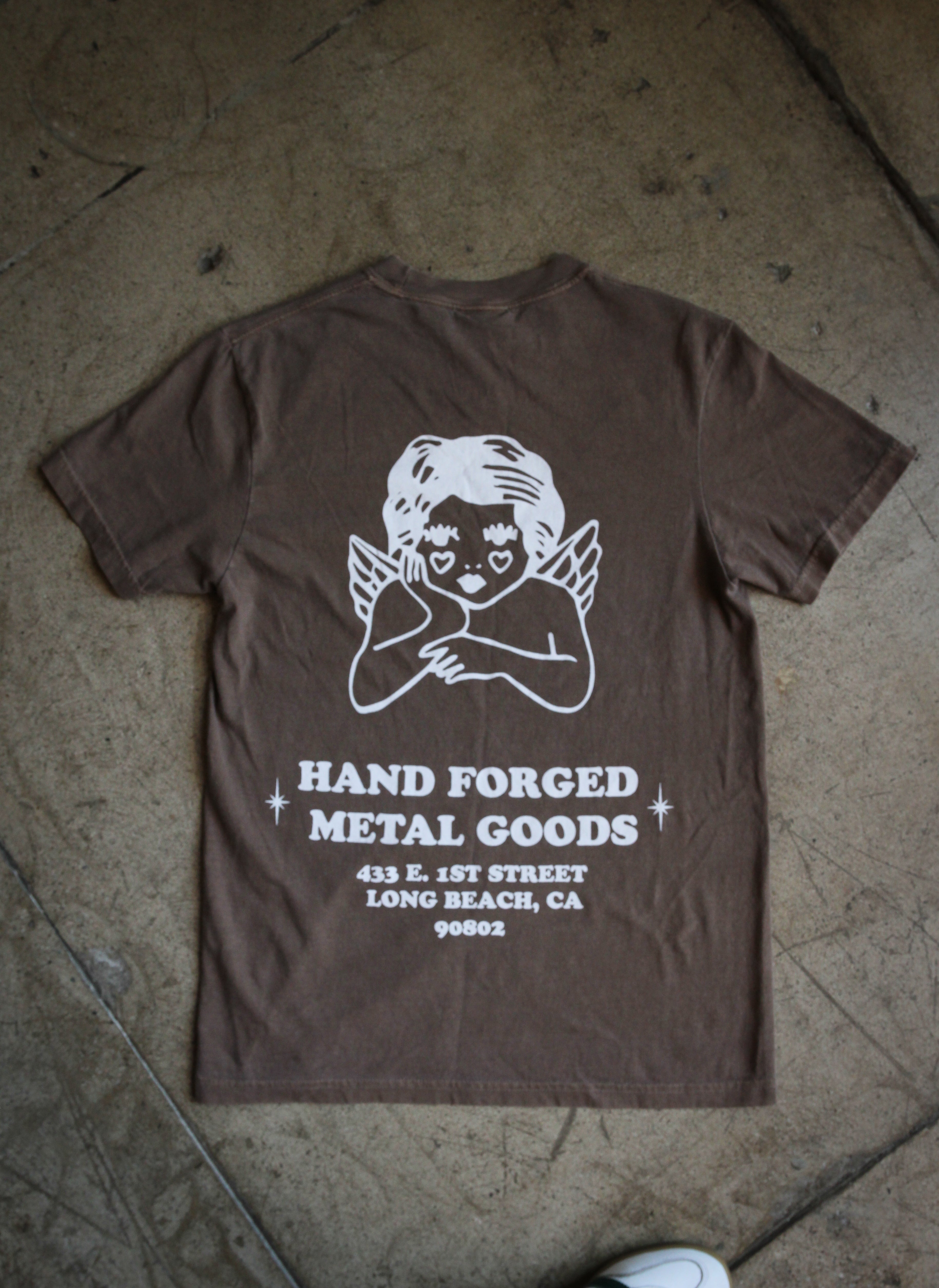 HB Metal Tee Brown