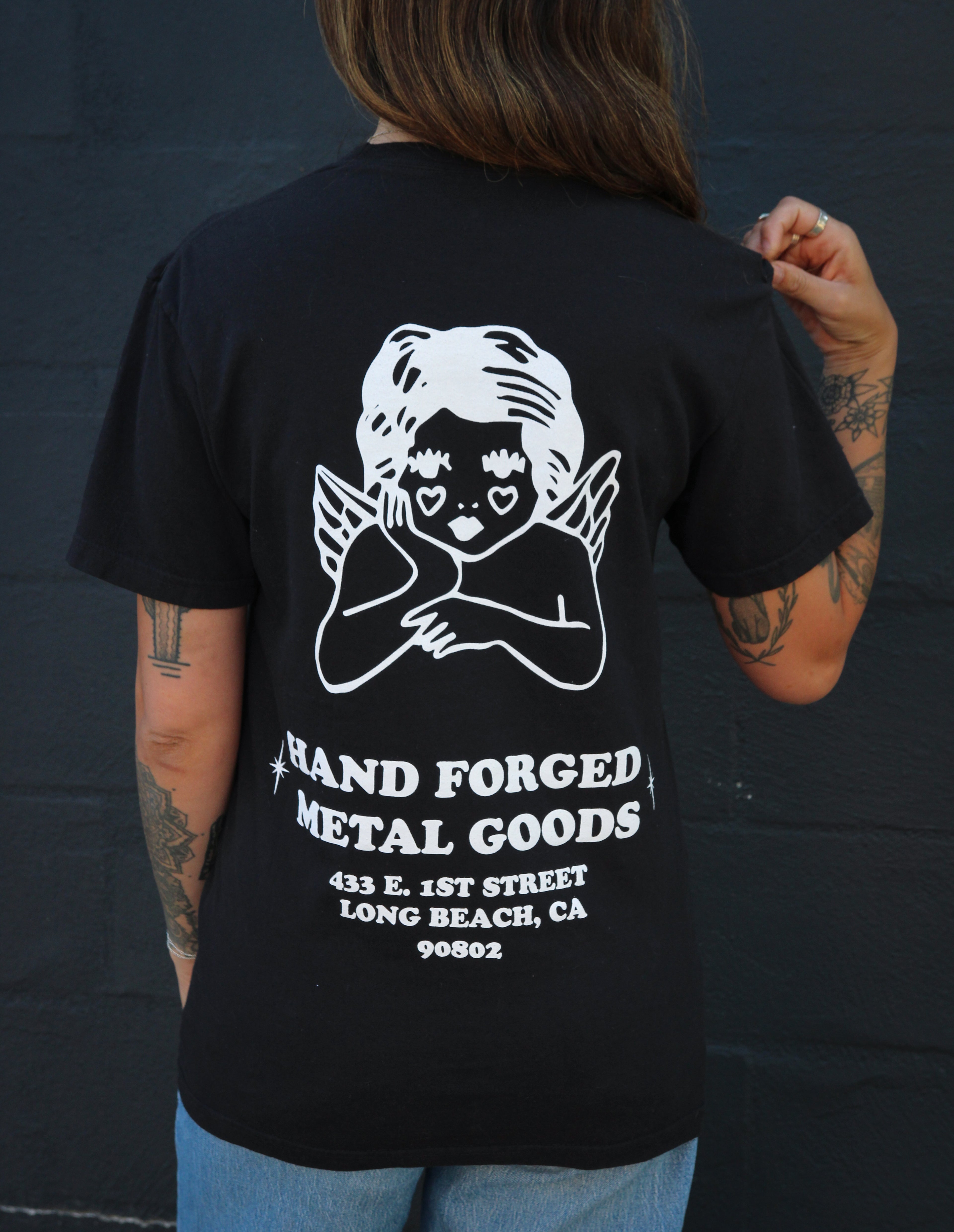 HB Metal Tee Black
