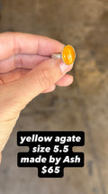Ring size 5.5 made by Ash