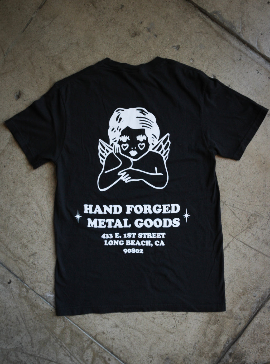 HB Metal Tee Black