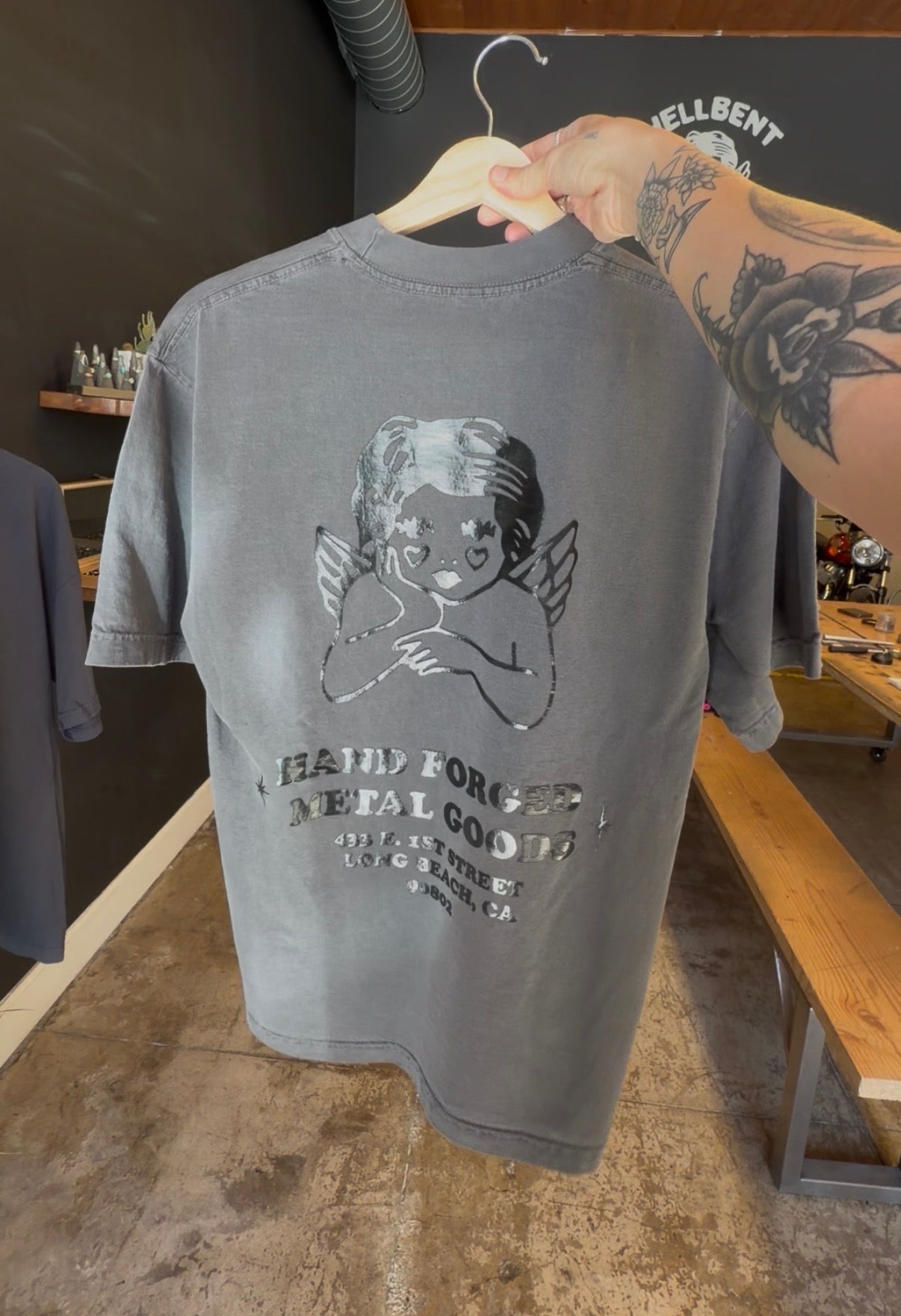 HB Metal Tee GRAY