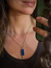 Load image into Gallery viewer, Sterling Silver Lapis Lazuli Necklace
