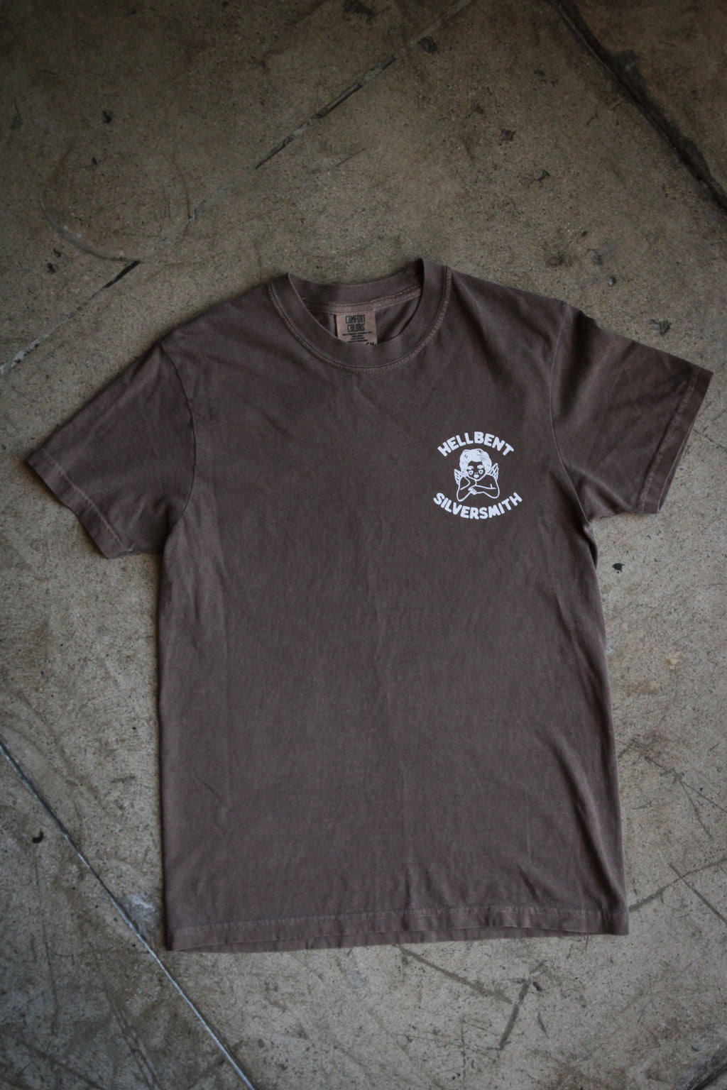 HB Metal Tee Brown