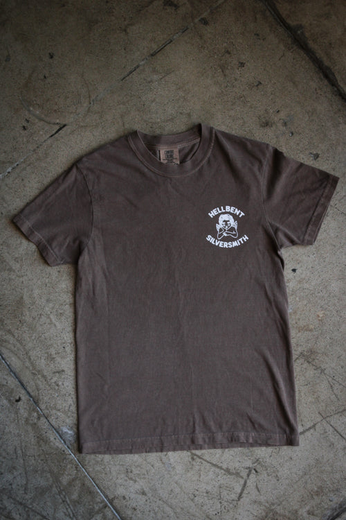 HB Metal Tee Brown