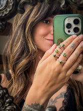 Load image into Gallery viewer, Sterling Silver Tourmaline Ring
