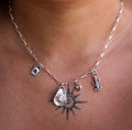 Sterling Silver Charm Necklace