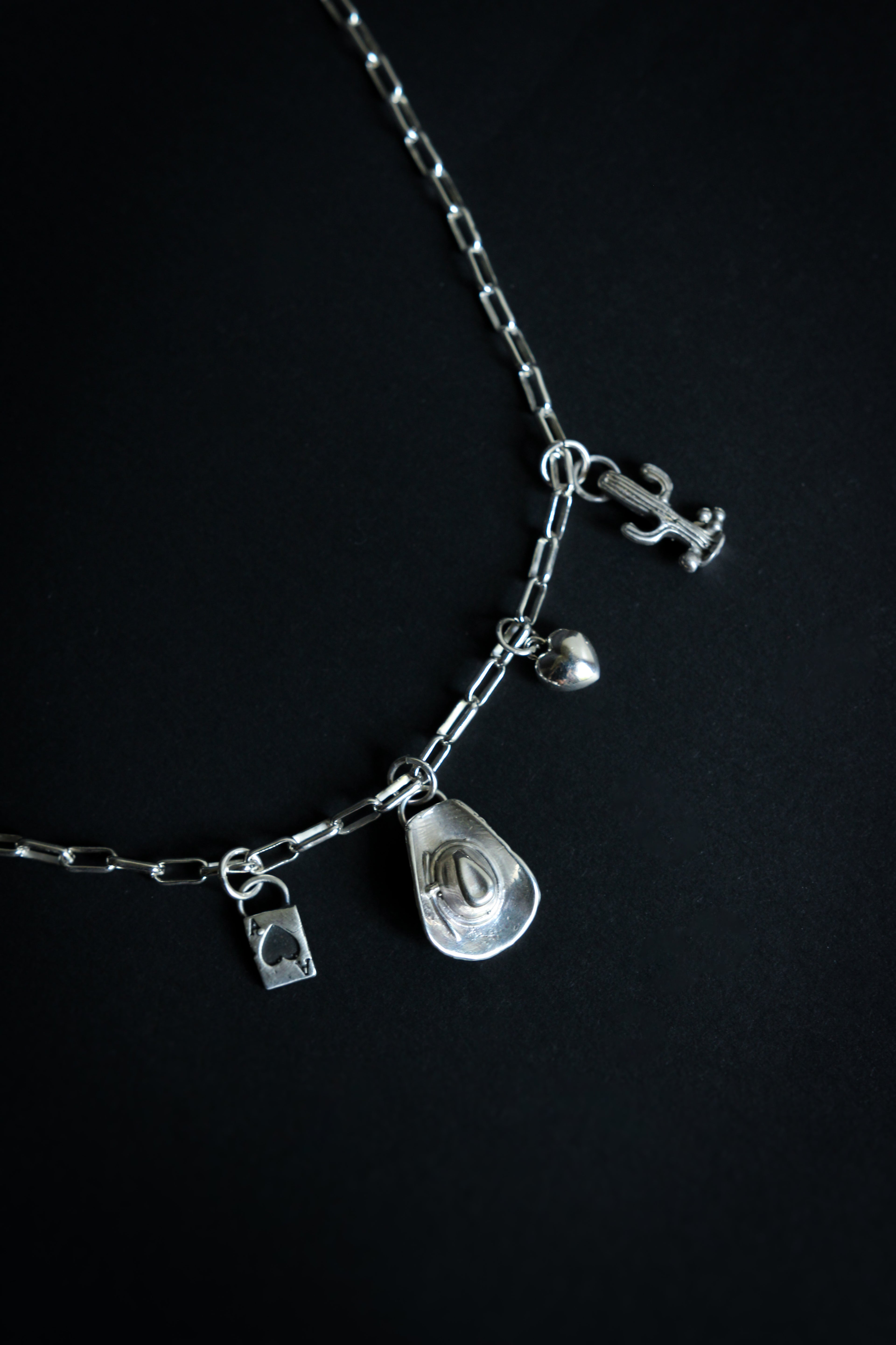 Sterling Silver Puffy Heart Charm