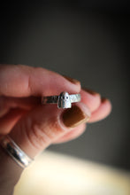 Load image into Gallery viewer, Sterling Silver Baby Ghost Ring - Made to Size
