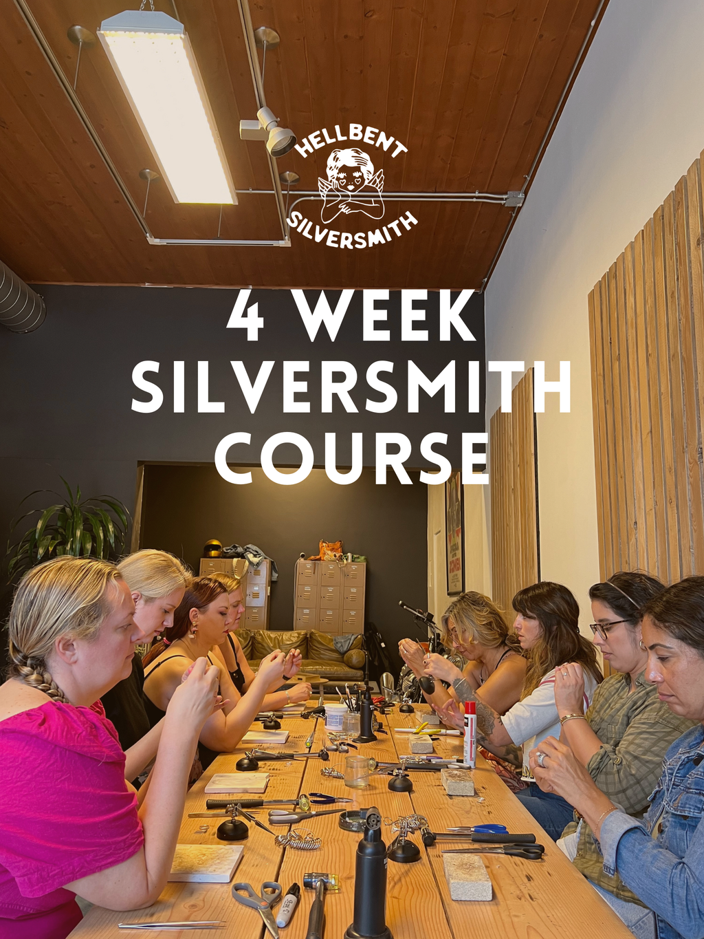 May 2026 4 Week Silversmith Course - Wednesday Evenings 6PM-8:30PM