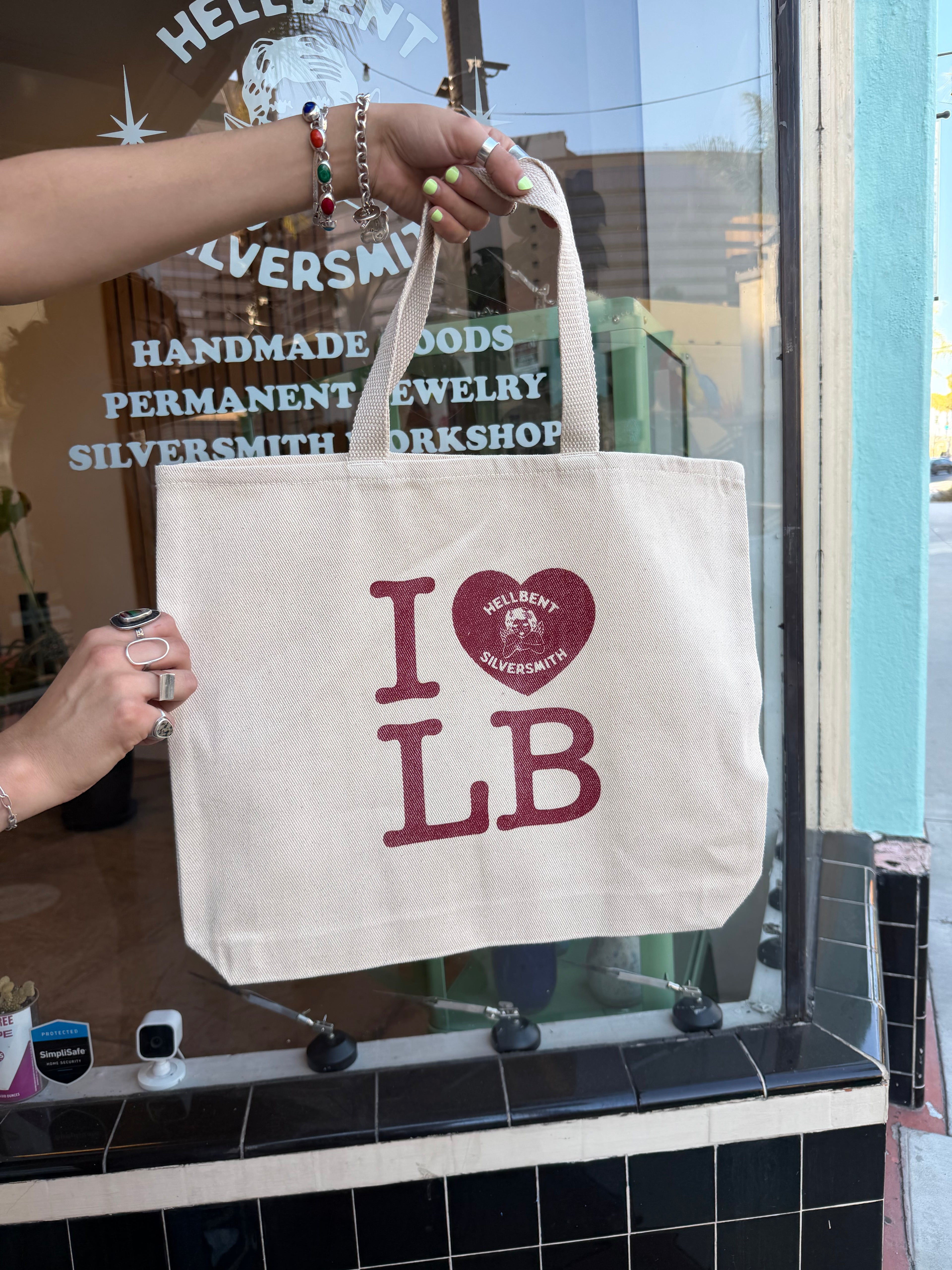 I heart LB anniversary tote 1/1