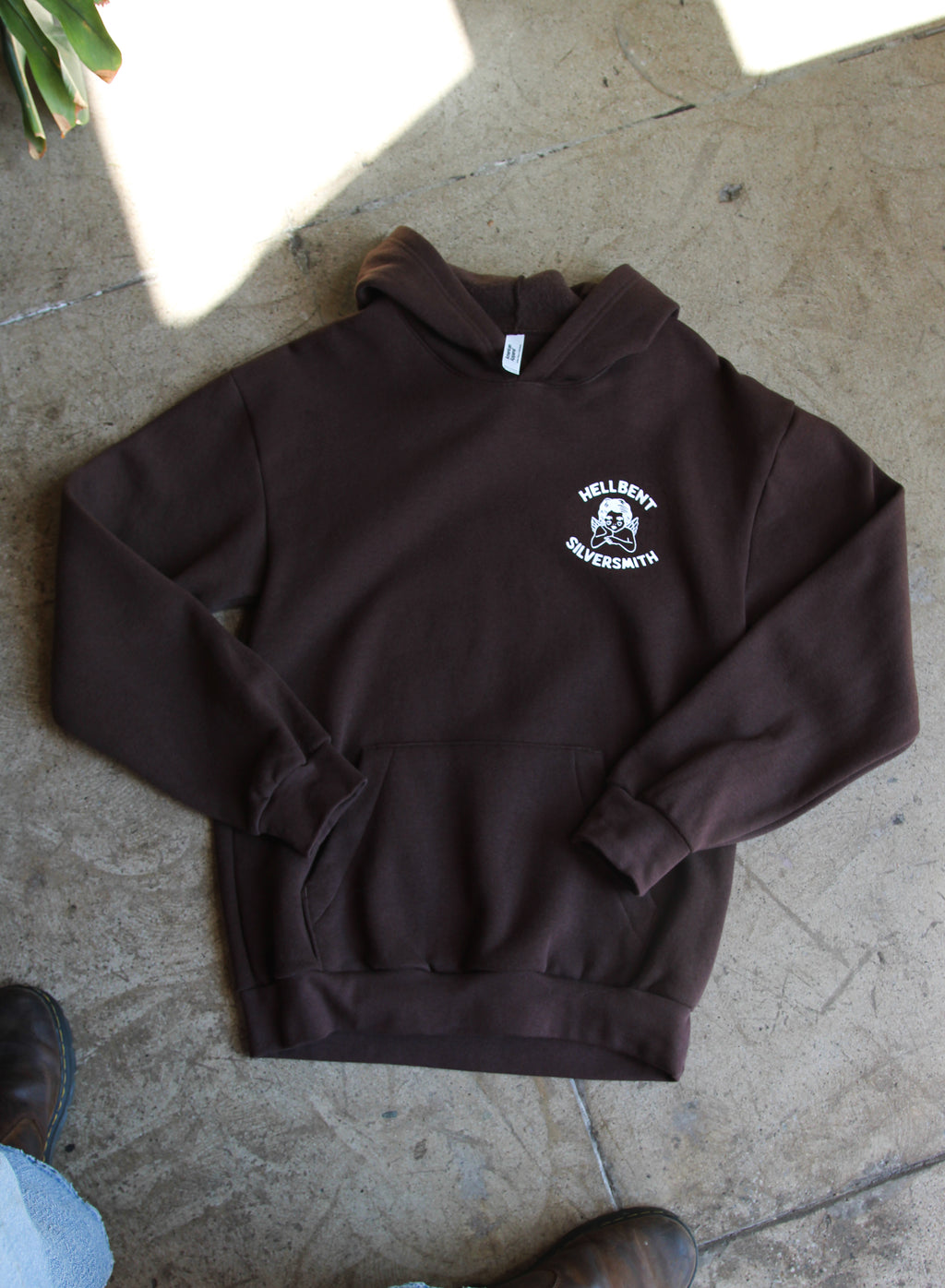 HB Metal Hoodie Brown