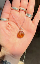 Load image into Gallery viewer, Amber Pumpkin Necklace
