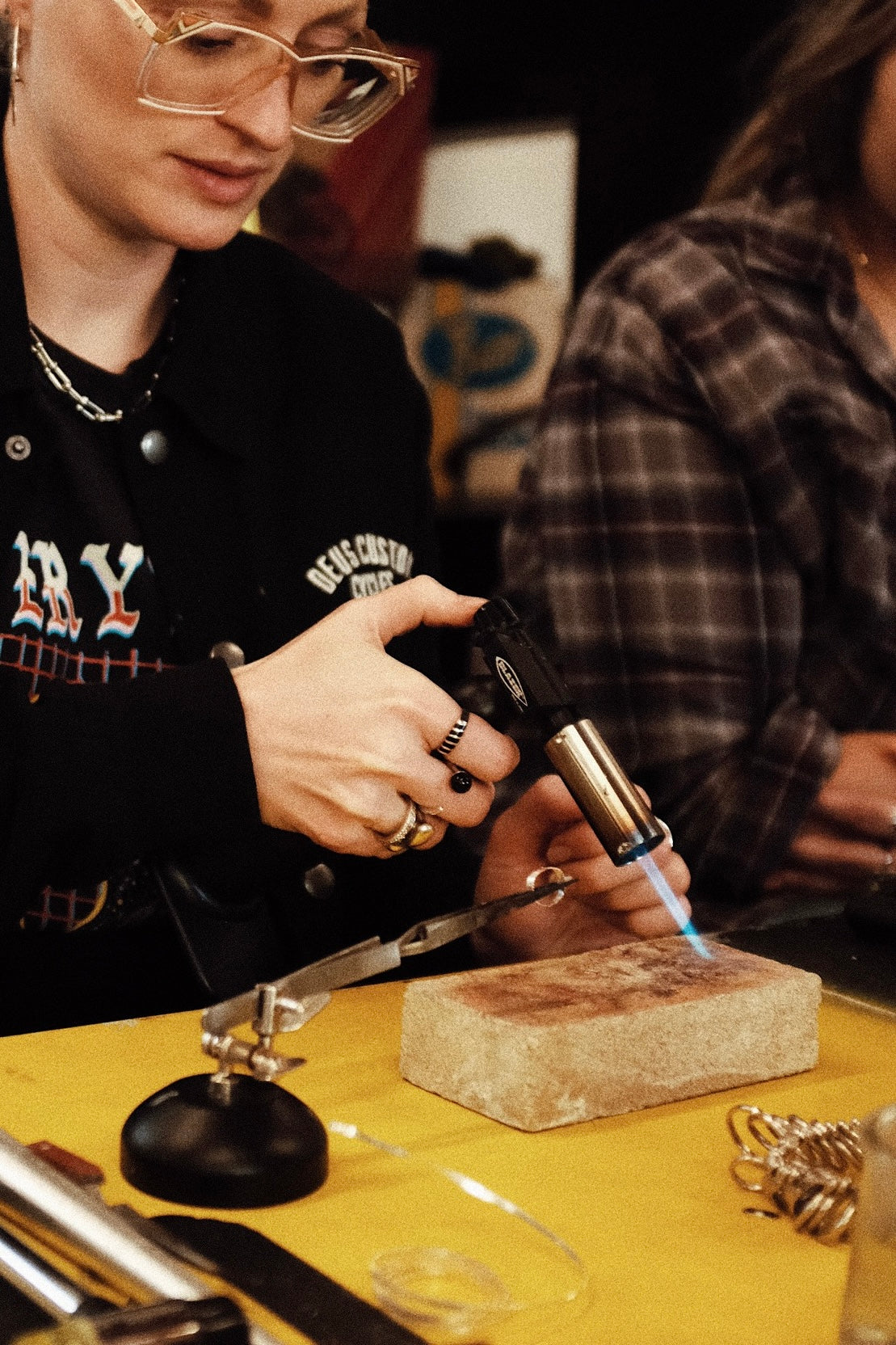 Sunday, August 24th 1pm Silversmith Workshop Deposit – hellbent silversmith