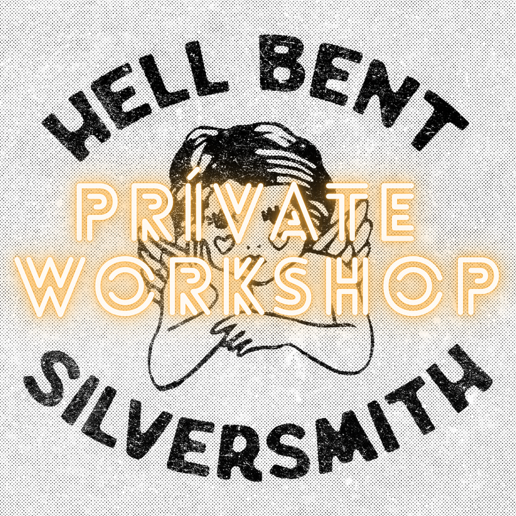 Private Silversmith Workshop for Five ($625 Total)- Deposit Only