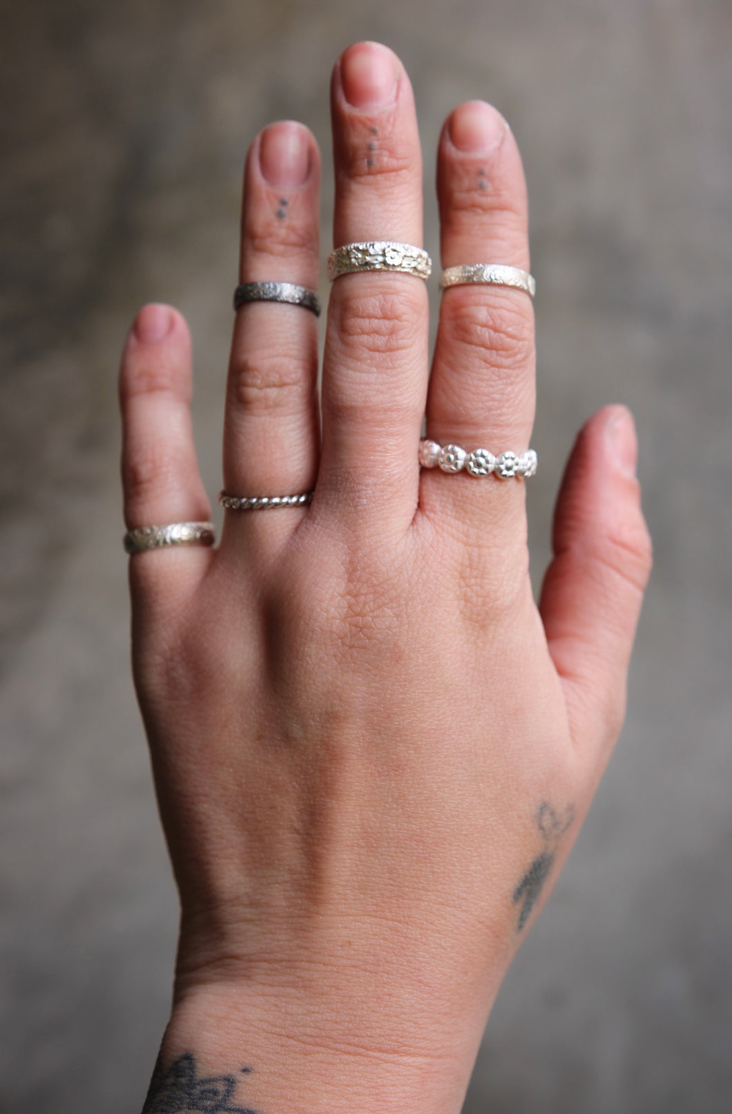 Sterling Silver Stacker Rings